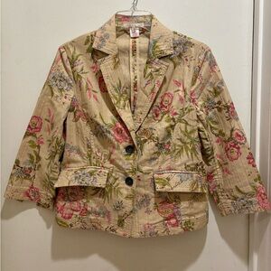Nine & Co Weekend floral jacket